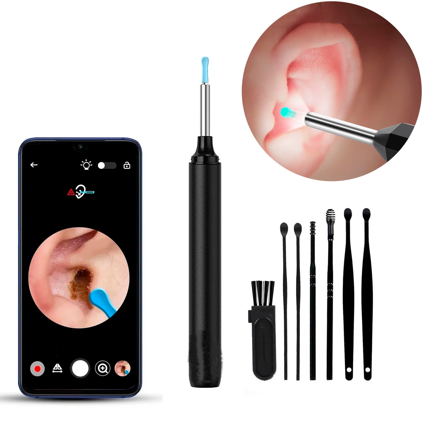 LIMPIADOR DE OIDOS CON CAMARA NOWAX + ENVIO GRATIS